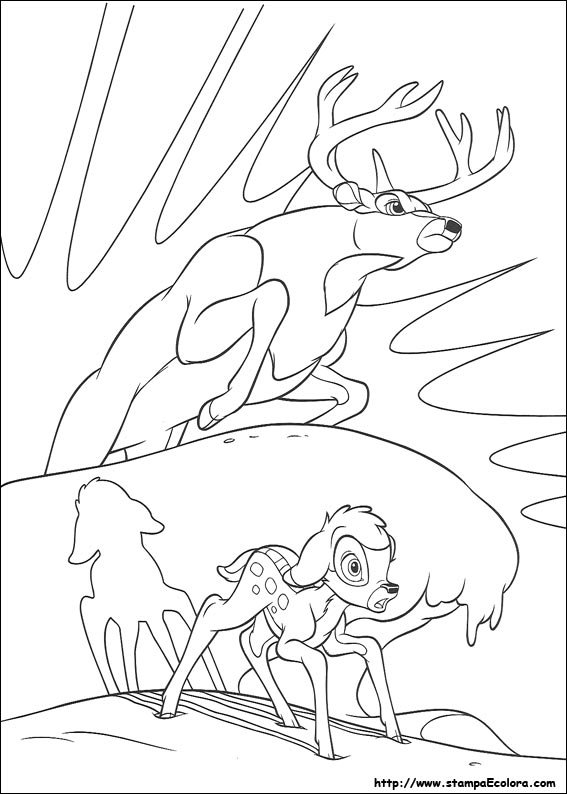 Disegni Bambi 2